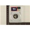 Image 2 : 2007-S SILVER WYOMING QUARTER PCGS PR69 DCAM