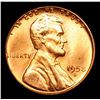 Image 2 : 1958-d Lincoln Cent 1c Grades GEM++ Unc RD