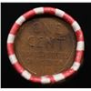 Image 3 : Mixed small cents 1c orig shotgun roll, 1934-p Lincoln Cent, Wheat Cent other end, Brinks Wrapper.