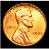 Image 2 : 1958-p Lincoln Cent 1c Grades GEM+ Unc RD