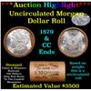 Image 1 : ***Auction Highlight*** 1879 & CC Uncirculated Morgan Dollar Shotgun Roll (fc)