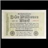 Image 2 : 1923 Germany 10 Millionen Mark Note P# 106C Grades Choice AU/BU Slider