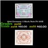 Image 1 : 1944 Germany 5 Mark Note P# 193B Grades Choice AU/BU Slider