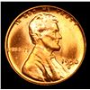 Image 2 : 1956-d Lincoln Cent 1c Grades GEM++ Unc RD