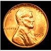 Image 2 : 1957-p Lincoln Cent 1c Grades GEM Unc RD