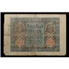 Image 2 : 1920 Germnay 100 Mark  P# 69A Grades vf+
