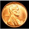 Image 2 : 1954-p Lincoln Cent 1c Grades GEM+ Unc RD