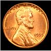 Image 2 : 1955-p Lincoln Cent 1c Grades GEM+ Unc RD