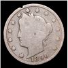 Image 8 : Lot of 8x Various Dates (Including 1912-D) Liberty 5c Liberty Nickel 5c Grades