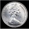 Image 2 : 1966 Bahamas 1 Dollar K: 8 Grades Select Unc
