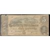 Image 2 : 1864 $5 Confederate Note, T69 Grades xf details
