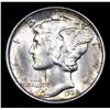 Image 2 : 1939-p Mercury Dime 10c Grades GEM+ Unc