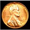 Image 2 : 1960-d Sm Date Lincoln Cent 1c Grades GEM++ Unc RB
