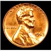 Image 2 : Proof 1963 Lincoln Cent 1c Grades Gem++ Proof Red