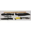 Image 2 : LOT OF 2 - MACHETE & S-TEC KNIFE W/ THROWING KNIFE