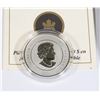 Image 2 : 2011 CANADIAN FINE SILVER (99.99%) MAPLE LEAF COMMEMORATIVE $20