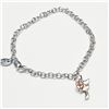 Image 2 : SILVER RHODIUM PLATED DIAMOND BRACELET