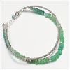 Image 2 : SILVER GEMSTONE BRACELET (~LENGTH 7INCHES)