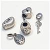 Image 2 : SILVER PANDORA STYLE BEAD PACK OF 5(WEIGHT 13.85G)