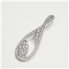 Image 2 : SILVER CUBIC ZIRCONIA PENDANT