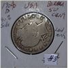 Image 1 : 1906 D USA BARBER 50 CENT 90% SILVER LOW MINTAGE