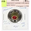 Image 1 : 2018 ARMISTICE TOONIE COLORED FROM MINT ROLL