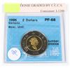 Image 1 : 1996 TOONIE GRADED BY C.C.C.S. PF-68