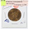 Image 1 : 2009 MONTREAL CANADIENS LOONIE 100 YEARS