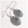 Image 2 : SILVER GEMSTONE EARRINGS (~WEIGHT 5.58G)