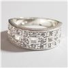 Image 2 : SILVER CUBIC ZIRCONIA RING