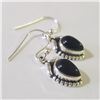 Image 2 : SILVER GEMSTONE EARRINGS(~WEIGHT 3.4G)