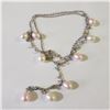 Image 2 : SILVER FRESHWATER PEARL NECKLACE