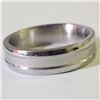 Image 1 : SILVER MENS RING (~SIZE 10)(~WEIGHT 6.06G)