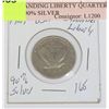 Image 1 : 1900'S STANDING LIBERTY QUARTER DOLLAR 90% SILVER