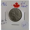 Image 1 : 1966 QUARTER 80 % SILVER