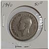 Image 2 : 1941 50 CENT W,W,II 80% SILVER