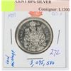 Image 1 : 1959 50 CENT 80% SILVER