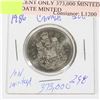 Image 1 : 1986 50 CENT ONLY 373,000 MINTED RARER DATE MINTED