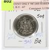 Image 1 : 1994 50 CENT ONLY 987,000 RARER DATE N. B.U. -67