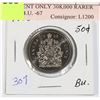 Image 1 : 1998 50 CENT ONLY 308,000 RARER DATE N. B.U. -67