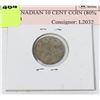 Image 1 : 1950 CANADIAN 10 CENT COIN (80% SILVER)