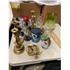 Image 1 : Candle holders vases etc