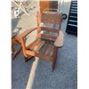 Oak rocking chair