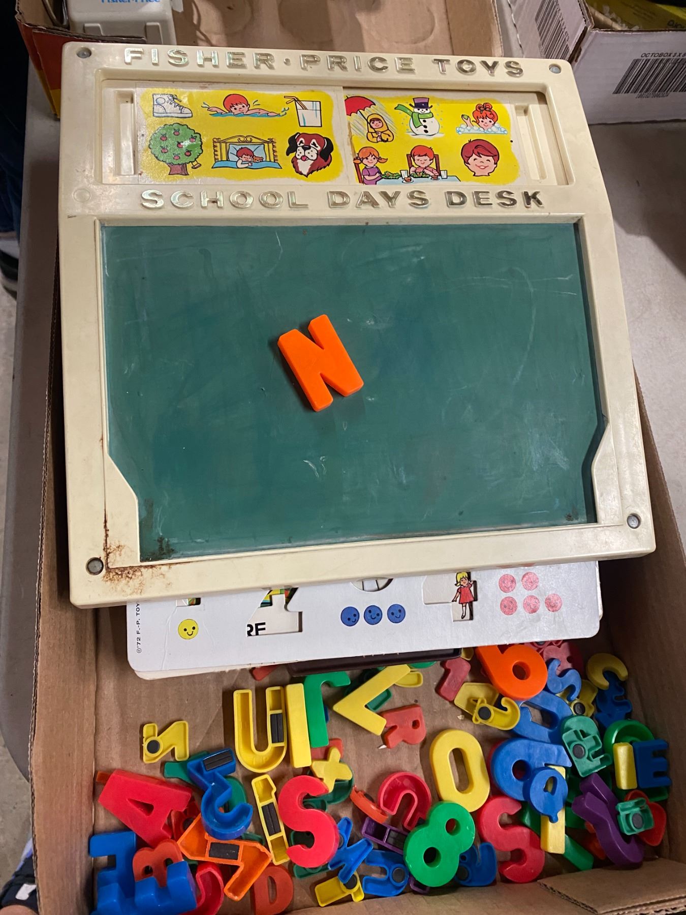 Fisher price school days desk