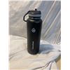 ThermoFlask black water bottle