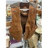 Medium leather vest