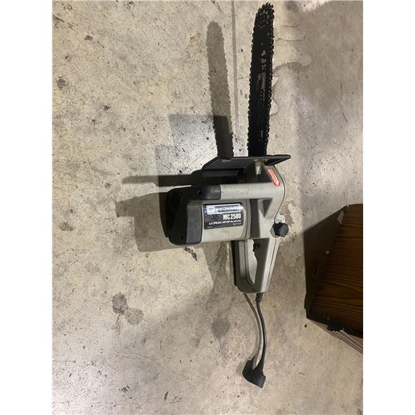 Mastercraft electric chain saw