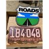 Image 1 : License plate and other