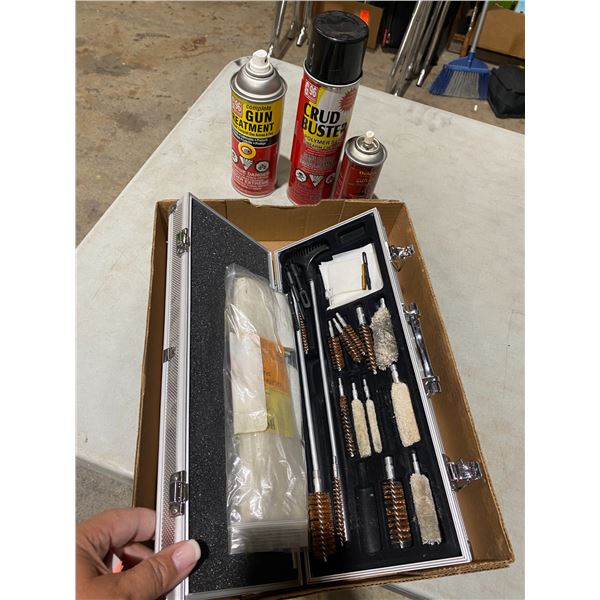 Gun cleaner items
