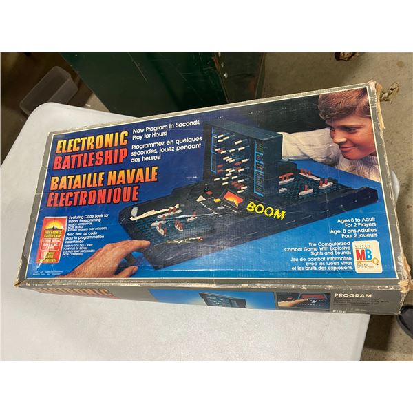 Electronic battleship